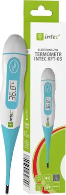 Produktbild von Fieberthermometer Intec KFT-03 elektrisches Thermometer Körpertemperatur Messung Fieberalarm automatische Abschaltung