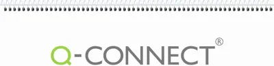 Produktbild von Q-connect Tischkalender 772, 1 Woche / 2 Seiten 2026