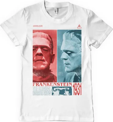 Produktbild von Frankenstein - Horror Show T-Shirt - Large - White