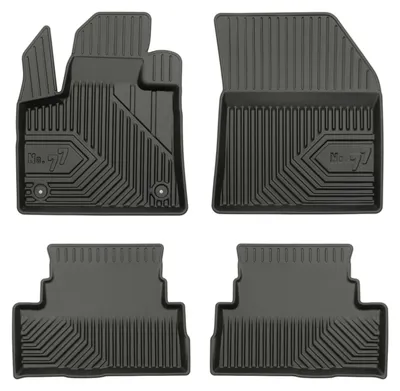 Immagine prodotto di Tappetini gomma vasca per Opel Grandland X 2017-2024 (SUV) – set 4 pezzi, nero, su misura