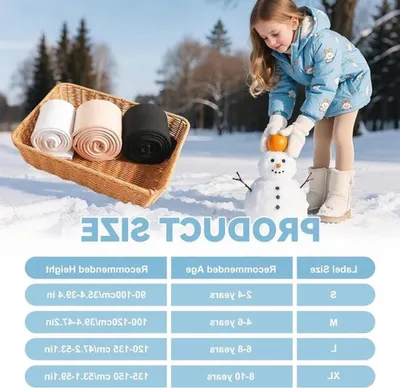 Warm gefütterte Thermoleggings für Mädchen - 2-teiliges Set für Ballett und Winter - Fleece-Innenfutter, ideal für 2-10 Jahre