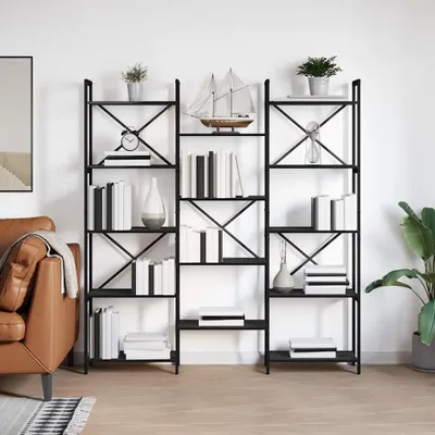 Immagine prodotto di Maison Exclusive - Libreria, 156 x 25 x 167 cm, realizzata in materiale composito di legno