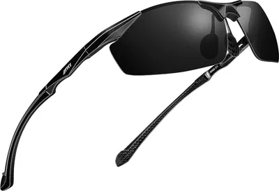 Zdjęcie produktu dla ATTCL Męskie okulary sportowe Okulary przeciwsłoneczne z polaryzacją do wędkowania i podróżyOchrona UV Metalowa oprawka