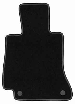 Immagine prodotto di Tappetino guidatore in moquette per Mercedes E W213 2015- (berlina/station wagon/liftback) – 1 pezzo, nero, su misura – Wielganizator BASIC