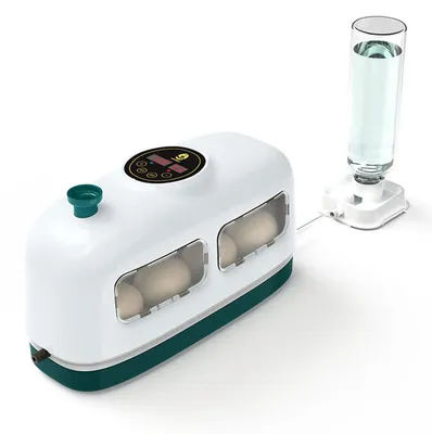 Obrázek produktu pro Inkubátor – LED inkubátor – Pro slepičí vejce – Automatická regulace teploty – Ukazatel vlhkosti – Průhledové okénko – Bílý