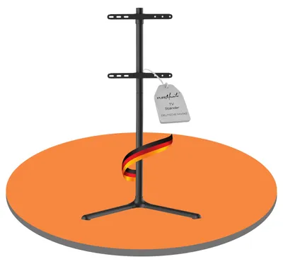 Produktbild von PureMounts TV Standfuß Halterung 32–70 Zoll VESA 400x400 höhenverstellbar