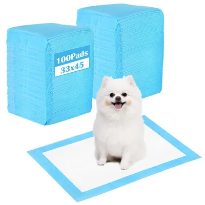 Hundetrainingspads 33x45 cm, 100 St., 5-lagig, saugstark