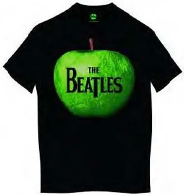 Produktbild von The Beatles Apple Logo Black S T-Shirt