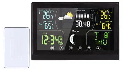 Immagine prodotto di Stazione meteorologica Solight, colore nero TE110B