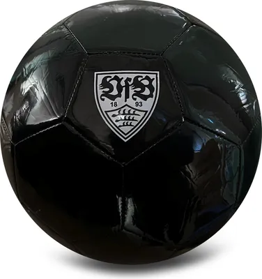 Produktbild von VfB Stuttgart Ball schwarz Fairtrade