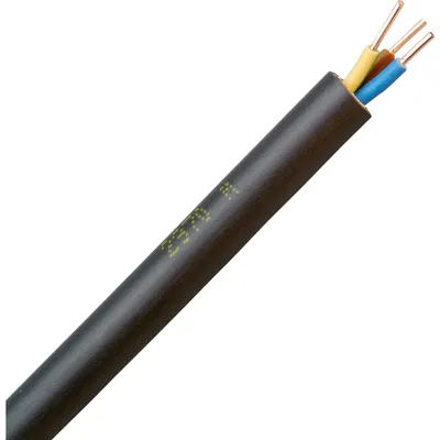 Immagine prodotto di Kopp Erdkabel NYY-J 3 G 1.50 mm² Schwarz 153310045 10 m (153310045)