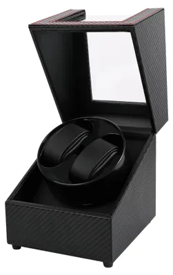 Produktbild von Kalawen Uhrenbeweger 2 Uhren Automatik Uhrenbeweger Box für Automatikuhren USB-L