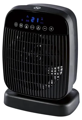 Produktbild von Silvercrest Heizlüfter Ventilator Heizgerät LCD SHLF 2000 E4 Fernbedienung Timer schwarz