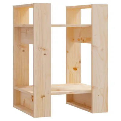 Produktbild von vidaXL Bücherregal/Raumteiler 41x35x57 cm Massivholz Kiefer