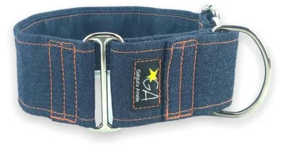 Image de Collier martingale Solidchoice pour chiens, largeur de 4 cm, taille M