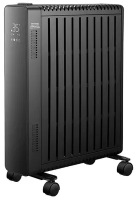 Productafbeelding van EDM 07141, Elektrische verwarming, Aluminium, Voor binnen gebruik, Zwart, LED, 2000 W