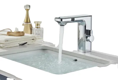 Produktbild von Wasserhahn, Intelligente Sensorik, Warm- und Kaltwasser, Chrom