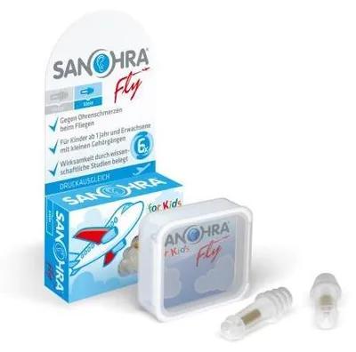 Obrázok produktu pre Sanohra mucha pre deti ochrana sluchu 2 ks