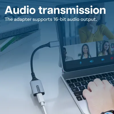 Produktbild von USB-C zu 8 Pin Adapter - Kompatibel mit 8 Pin Weiblich auf USB-C Konverter