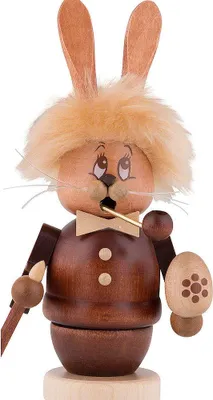 Produktbild von Miniwichtel Hase (16,5cm) Räuchermann von Christian Ulbricht