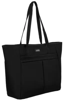 Obrázek produktu pro Peterson dámská shopper kabelka na notebook černá nylon 41 cm