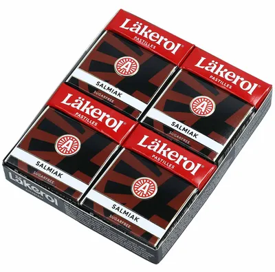 Produktbild von Läkerol Salmiak sugarfree 4x25g