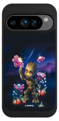Produktbild von NIVOCASE Handyhülle für Google Pixel 9 Pro Hülle NIVOpure Case Schwarz Marvel Guardians Of The Galaxy Baby Groot
