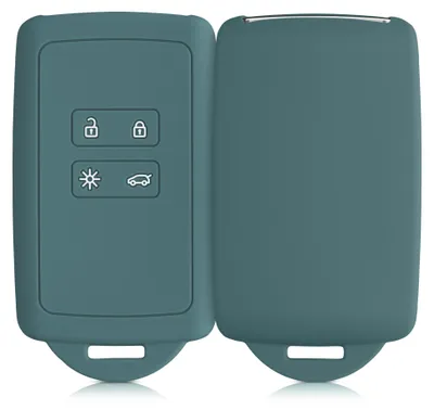 Produktbild von kwmobile Schlüsselhülle für Renault 4-Tasten Smartkey Autoschlüssel (nur Keyless Go) Hülle - Autoschlüssel Schlüssel Hülle aus Silikon -