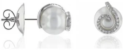 Productafbeelding van Luna-Pearls Dames oorsieraden Oorringen oorknoppen 314.0302