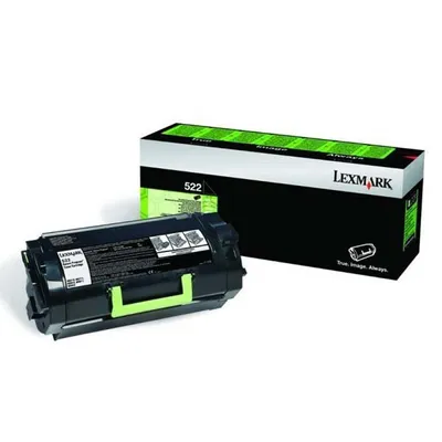 Obrázek produktu pro Lexmark 522, 6000 str., Černá, 1 kusů