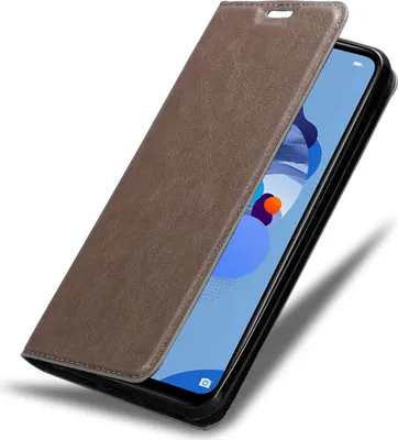 Immagine prodotto di Cadorabo cover per Huawei MATE 30 LITE cover protettiva in marrone custodia per cellulare cover chiusura magnetica