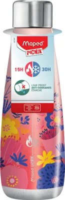 Zdjęcie produktu dla Maped 871198 Maped PICNIK Isolier-Trinkflasche CONCEPT WATER, 0,5 L