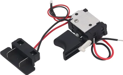 Image de Interrupteur universel à gâchette pour perceuse électrique Interrupteur à gâchette pour perceuse électrique à vitesse réglable avec lumière pour outil électrique 7.2?24V