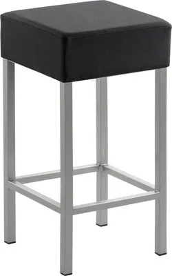 Produktbild von Barstuhl Mayer Sitzmöbel 1113 34 x 34 x 65 cm Stahl perlsilber/anthrazit