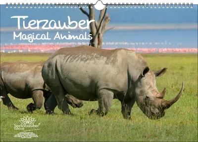 Produktbild von Tierzauber DIN A3 Immerwährender Kalender verschiedene Tiere - Seelenzauber