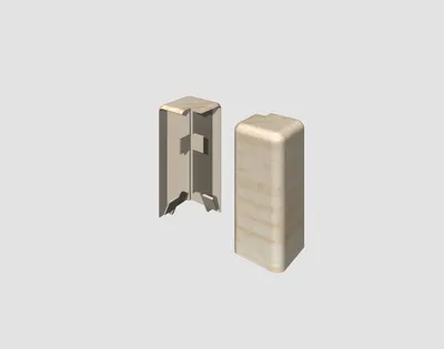 Produktbild von EGGER Außenecke 6CM CUB Eiche creme