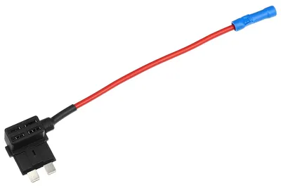 12V Sicherungsadapter mit 20A Flachsicherung, 1 Stück