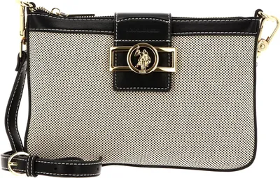 Produktbild von U.S. POLO ASSN. Umhängetasche Clutch Lockhart Crossbody Bag Natural / Black beige mehrfarbig