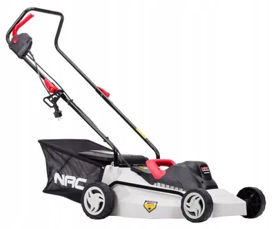 Produktbild von NAC Elektro-Rasenmäher 1500W, 37 cm Schnittbreite, 28L Fangkorb, 5 Stufen 25–75 mm, 9 kg