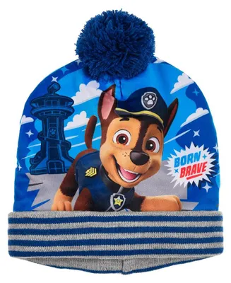 Produktbild von PAW PATROL Jungen Mütze mit Bommel Wintermütze (DE/NL/SE/PL, Numerisch, 52, Hellblau)