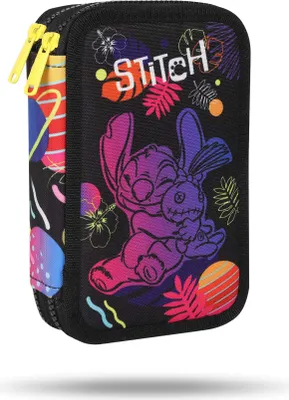 Image de Coolpack Trousse à crayons deux compartiments avec accessoires Stitch Jumper 2