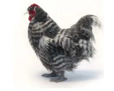 Produktbild von Hansa Toy 6479 Huhn grau 30 cm Kuscheltier Stofftier Plüschtier