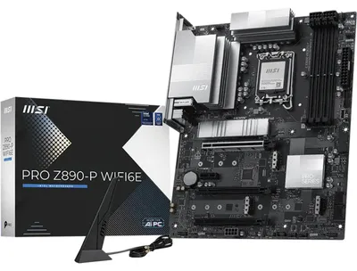 Produktbild von PRO Z890-P WIFI6E (schwarz/silber)