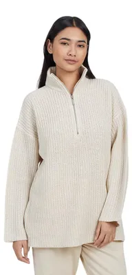 Immagine prodotto di Brave Soul - Maglione da donna con cerniera WH159 (S) (colore pietra)
