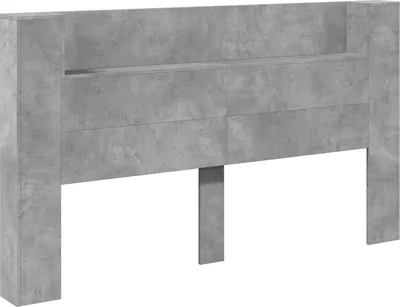 Immagine prodotto di Testiera Letto Grigio Cemento Legno ingegnerizzato