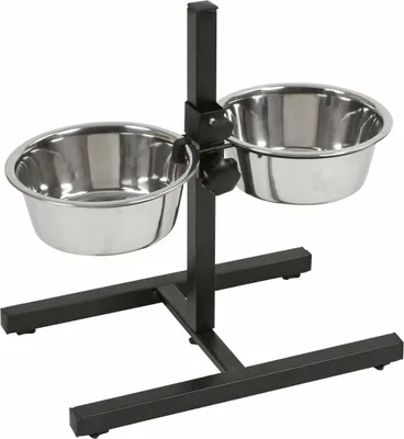 Obrázok produktu pre Kerbl 82265, Pes, Nerezová oceľ, Nerezová oceľ, Dávkovač jedla a vody pre domáce zvieratá, Jednofarebné, 1,8 L