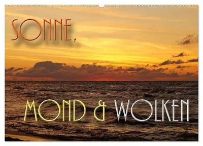 Produktbild von Sonne, Mond und Wolken (Wandkalender 2026 DIN A2 quer), CALVENDO Monatskalender