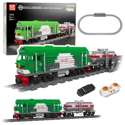 Produktbild von Lean Building Blocks Rc Ferngesteuerter Panzerzug 1090 El.