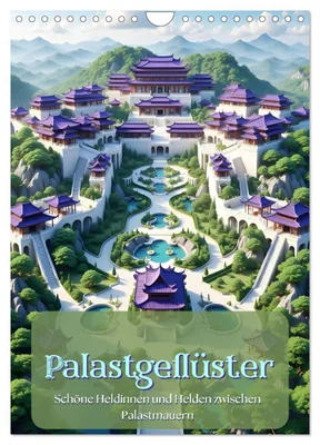Produktbild von Palastgeflüster (Wandkalender 2027 DIN A4 hoch), CALVENDO Monatskalender