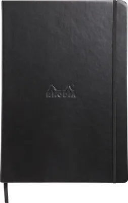 Produktbild von Rhodia Webnotebook Rhodia A4 96 Blatt liniert 90g - Schwarz 118369C